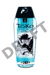 Лубрикант Shunga Toko Aqua на водной основе, ультра-шелковистый, 165 мл