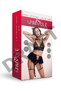 Костюм Игривой кошечки Черный S/M