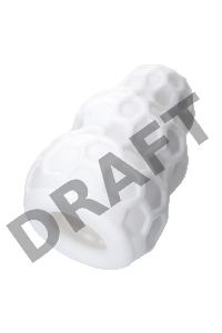 Мастурбатор A-Toys Flaff, TPE, белый, 8см, Ø 2,9 см