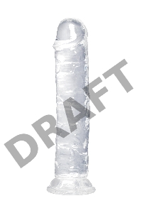 Фаллоимитатор A-Toys by TOYFA Auri, TPE, прозрачный, 20 см