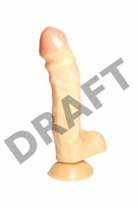 Фаллоимитатор реалистик №17 с присоской