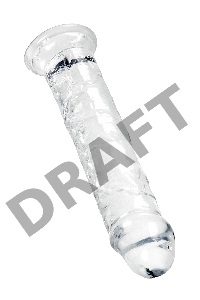 Фаллоимитатор A-Toys by TOYFA Auri, TPE, прозрачный, 20 см