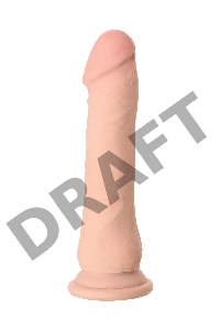 Реалистичный фаллоимитатор TOYFA RealStick Elite DILDO, TPR, телесный, 21 см