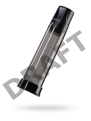 Автоматический вакуумный тренажер для мужчин Erotist ToZoom, ABS пластик, черный, 28,5 см