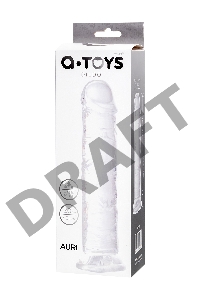 Фаллоимитатор A-Toys by TOYFA Auri, TPE, прозрачный, 20 см