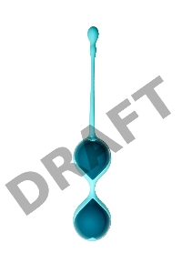 Шарики Кегеля со смещенным центром тяжести Orion, 3,3 x 19 см , цвет морская волна