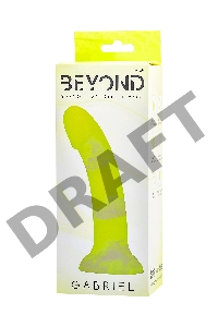 Фаллоимитатор Beyond by Toyfa, Gabriel, силикон, желтый, 18 см