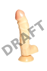 Фаллоимитатор реалистик №17 с присоской