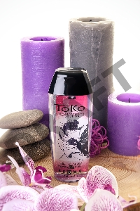 Лубрикант Shunga Toko Aroma на водной основе, клубника и шампанское, 165 мл