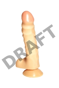 Фаллоимитатор реалистик №17 с присоской