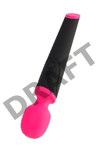 Вибростимулятор L'EROINA by TOYFA Aster, силикон, розовый, 19,5 см, Ø 3,8 см
