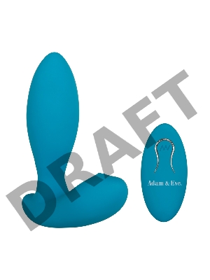 Adam & Eve EVE'S G-SPOT THUMPER Стимулятор зоны G с клиторальным стимулятором и пультом ДУ