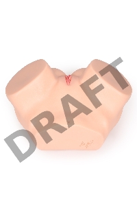 Hanna Onahole 001 Мастурбатор вагина анус с двойным слоем с вибрацией