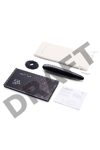 Массажер тонкий le WAND Crystal Slim Wand черный обсидиан