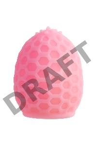 Мастурбатор A-Toys Pufl, розовый, ТРЕ, 6 см Ø 2,7 см