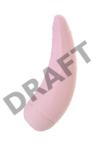 Вакуум-волновой бесконтактный стимулятор клитора Satisfyer Curvy 2+, силикон, розовый, 14,3 см.