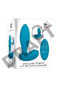 Adam & Eve EVE'S G-SPOT THUMPER Стимулятор зоны G с клиторальным стимулятором и пультом ДУ