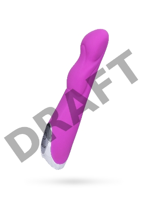 Вибратор TOYFA Dolce Leo, силикон, розовый, 16,5см