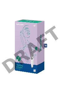 Белый точечный стимулятор Twirling Delight