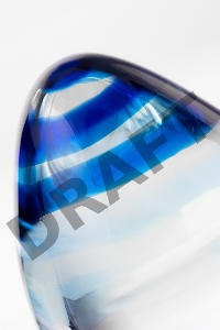 Анальная втулка Sexus Glass, стекло, прозрачная, 11,5 см, Ø 4 см