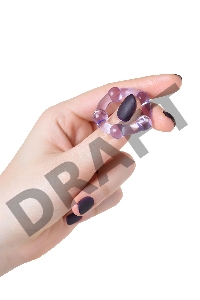Эрекционное кольцо TOYFA  A-Toys Brid, силикон, фиолетовый, Ø 3,3 см