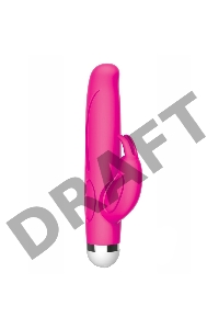 Розовый вибратор-кролик The Mini Rabbit - 13,9 см.