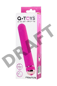 Нереалистичный вибратор A-Toys by TOYFA Mastick, ABS пластик, розовый, 18 см