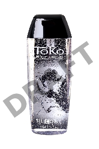Лубрикант Shunga Toko Silicone на силиконовой основе, длительное скольжение, 165 мл