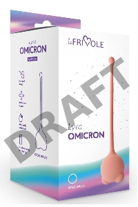 Вагинальные шарики Omi, цвет персиковый (LYRA)