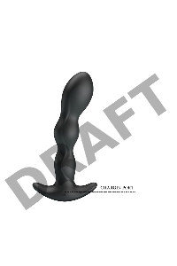 Анальный длинный вибромассажер - цепочка Baile PrettyLove Special Anal Massager