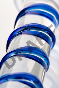 Нереалистичный фаллоимитатор Sexus Glass, стекло, прозрачный, 17 см