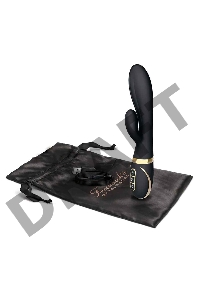 Черный вибратор-кролик Dual Stim Rabbit Vibrator