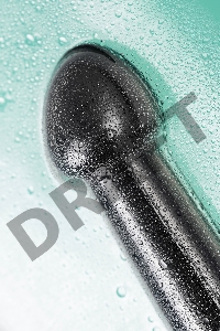 Нереалистичный фаллоимитатор Jelly Dildo L Toyfa Basic, TPE, черный, 20 см