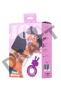 Эрекционное кольцо на пенис JOS GOOD BUNNY, силикон, фиолетовый, 9 см