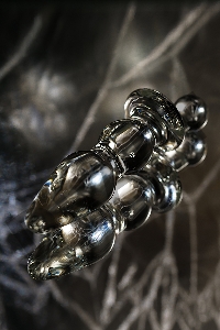 Анальная втулка Sexus Glass, стекло, прозрачная, 17 см, Ø 3,5 см