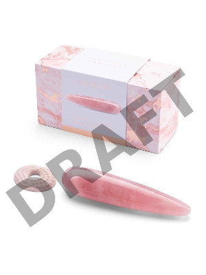 Массажер le WAND Crystal Wand розовый кварц