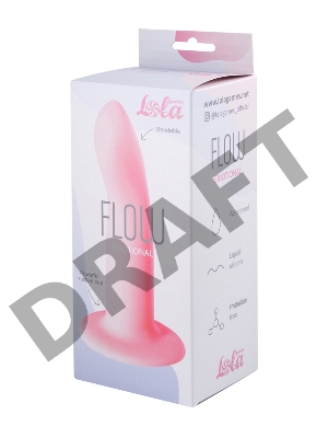 Нереалистичный дилдо Flow Emotional Pink 2040-02lola