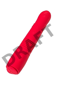 Пульсатор Gravity Lovense TPE, красный, силикон, 25,9 см