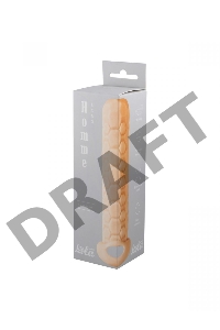 Телесный фаллоудлинитель Homme Long - 15,5 см.