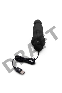 Реалистичный черный вибратор с клиторальным стимулятором 7 Realistic Vibrator
