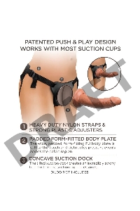 102-29 BD / Трусы Comfy Body Dock Strap-On Harness