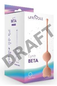 Вагинальные шарики Beta, цвет слоновая кость (LYRA)
