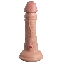 Телесный фаллоимитатор 6 Silicone Dual Density Cock - 17 см.