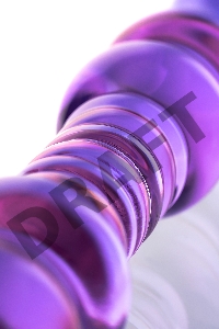 Двусторонний фаллоимитатор Sexus Glass, стекло, розовый, 22,5 см