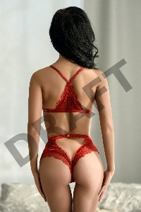 Бралетт Norddiva, кружевной, с застежкой спереди, красный, 85B