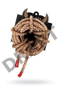 Веревка профи-джут Shibari Pecado BDSM, 8мм, длина 10м