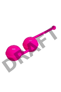 PrettyLove Kegel Tighten Up III, вагинальные шарики на сцепке