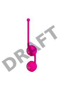 PrettyLove Kegel Tighten Up III, вагинальные шарики на сцепке