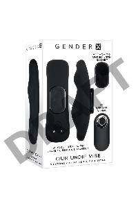 Gender X OUR UNDIE VIBE Вибровкладка в трусики с пультом ДУ