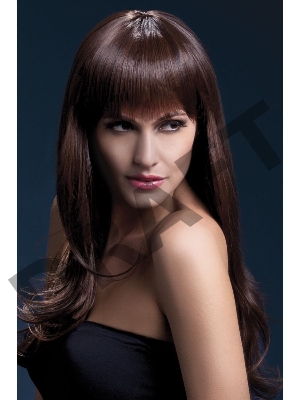 Парик Сладкая Сиенна 2 тона (каштановый) (Fever) (One Size)